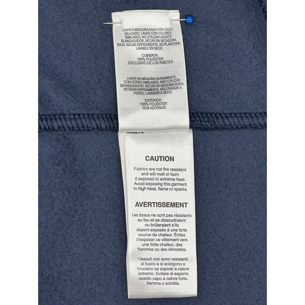 Columbia Mens Cathedral Peak II Fleece Sleeveless Vest Navy Blue XL - Picture 9 of 9